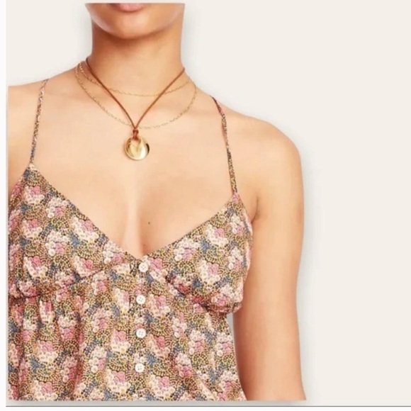 J. CREW Collection Triangle Sundress in Ratti Prism Floral Dress - Picture 2 of 14